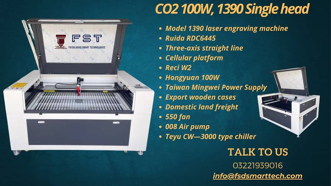 Co2 Laser Engraving and Cutting  Machine 0