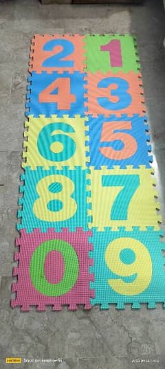 Big size Number mats