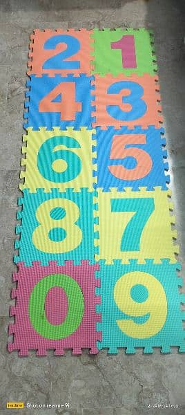 Big size Number mats 1