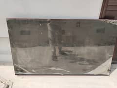 65 inch LCD with broken panel