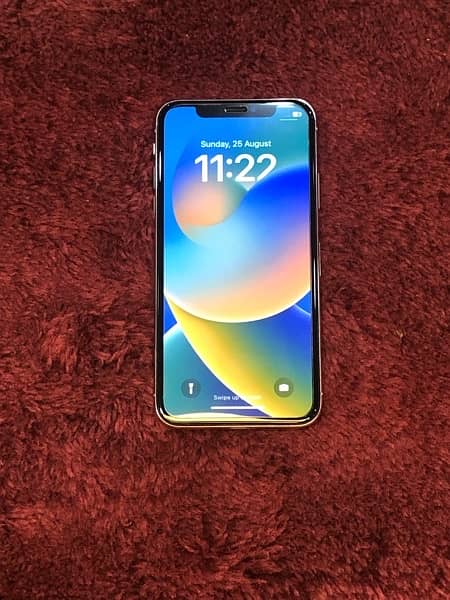 IPhone X 256gb PTA Approved factory Unlock just glass change 0