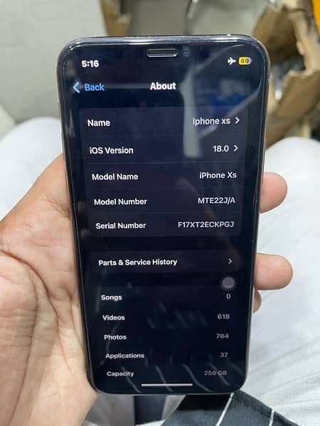 iPhone xs 256gb non pta 7