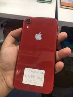 iPhone Xr Pta approved 128Gb dual esim + physical  with original box