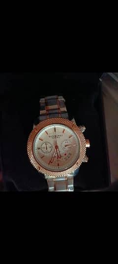 Burberry watch rose gold color