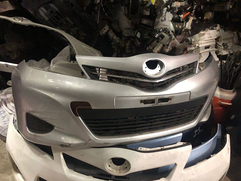 Vitz 12 model front bumper 1