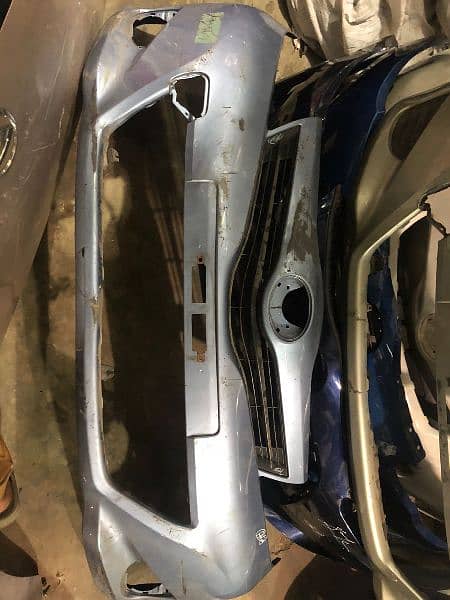 Vitz 12 model front bumper 2