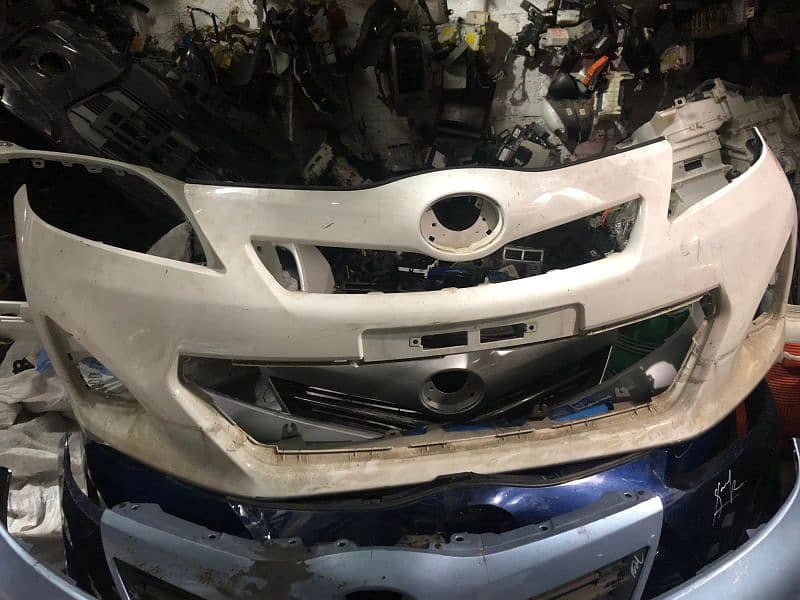 Vitz 12 model front bumper 3