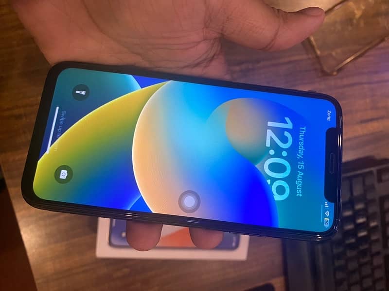 iPhone X 256GB PTA Approved with box 1