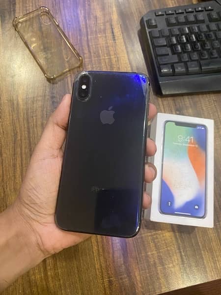 iPhone X 256GB PTA Approved with box 7