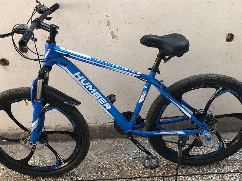 Humber cycle blue colour urgent sale 1