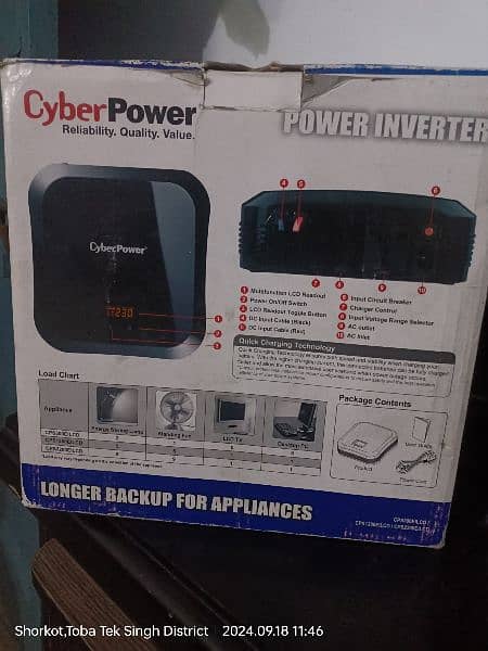 UPS CYBER POWER 1000 VA 4