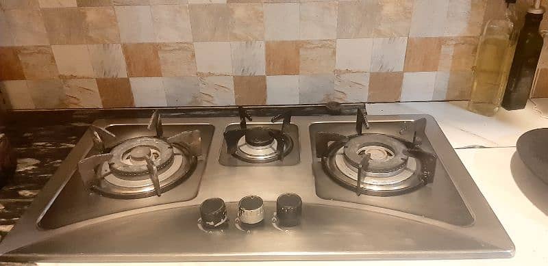 Gas Hob LPG setting 1