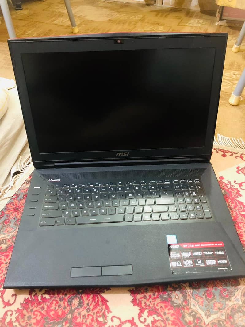 MSI GAMING LAPTOP GT72S 6QE WITH INTEL CORE i7 6TH GEN & GTX 980M 2