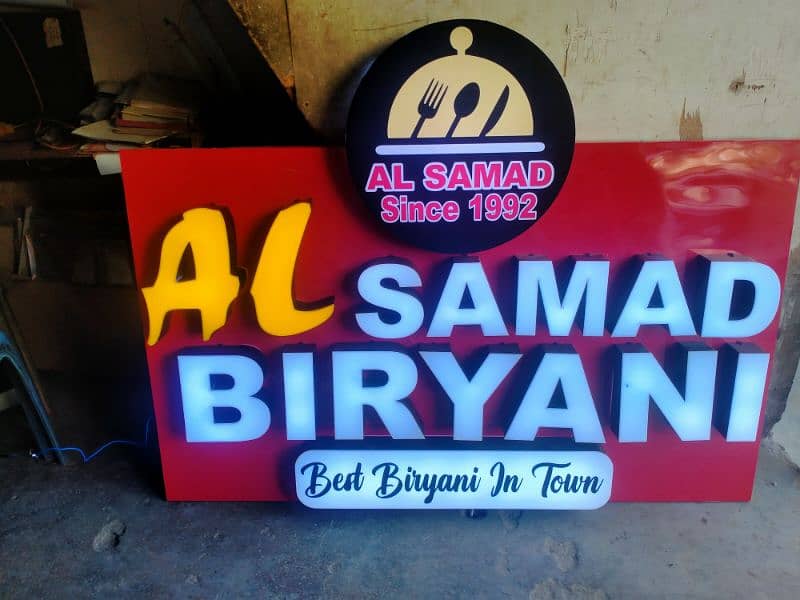 3D LOGO | 3D Signage | Sign Board | Acrylic Sign | Panaflex SignBoard 2