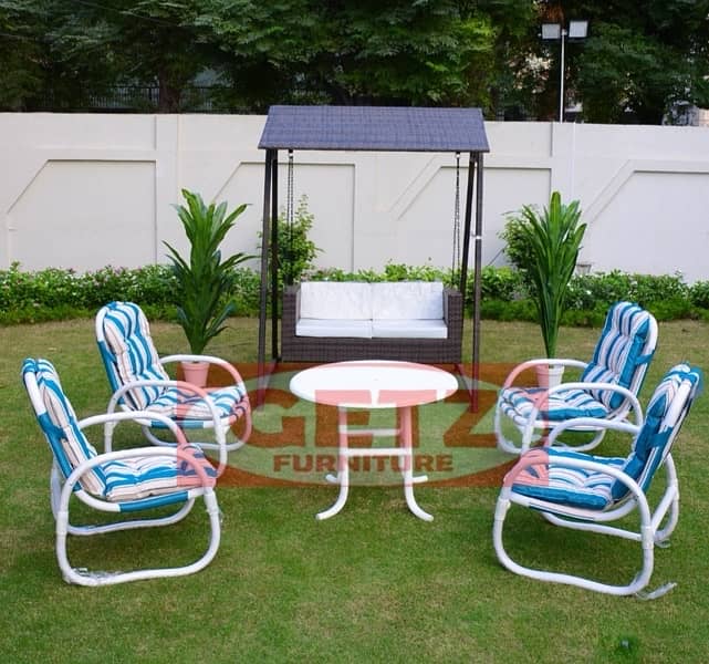 PVC Outdoor Garden PVC Pipe Chairs Lawn Chairs 0311/5799/448 7