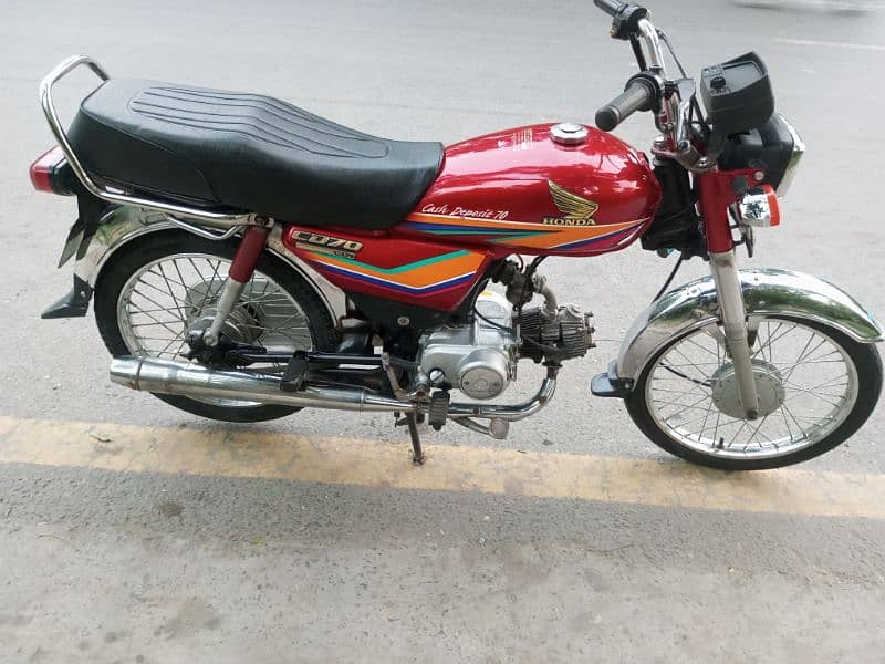 Honda CD 70 good condition 3