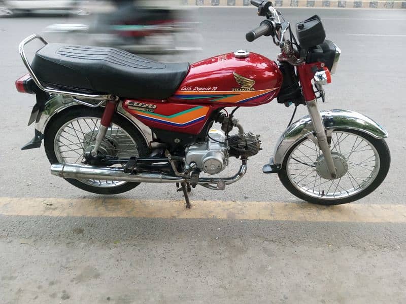 Honda CD 70 good condition 6