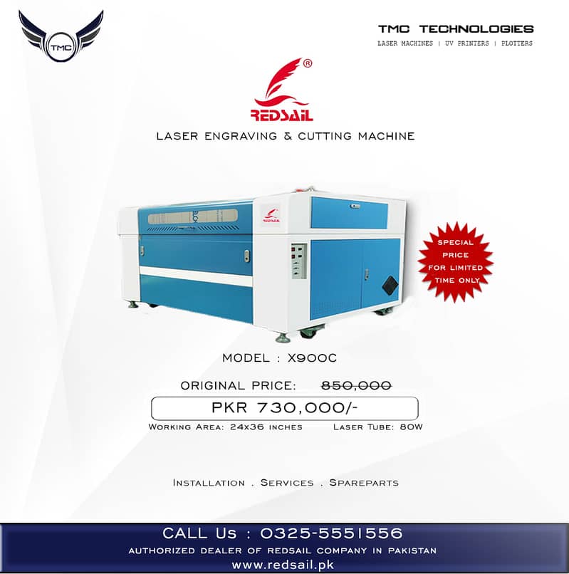 Redsail Laser Cutting & Enraving Machine 1