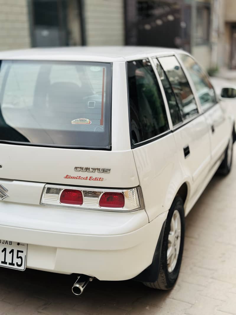 Suzuki Cultus VXR Limited Edition Total genuine 2016 model 3