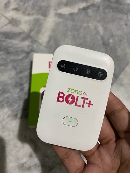 Zong Bolt+ 4g  All sim working 1