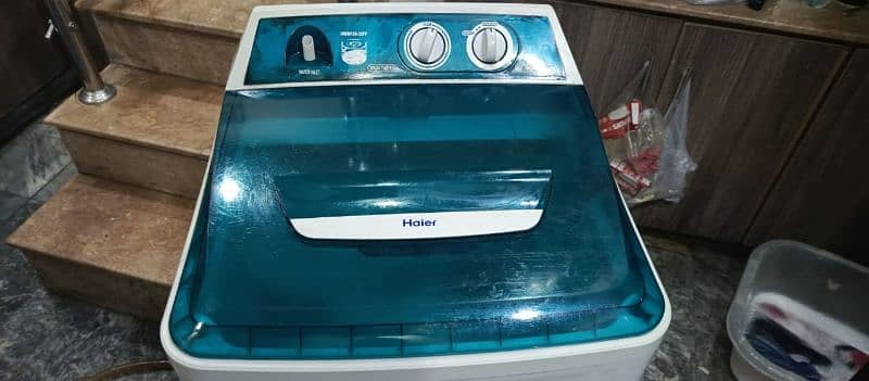 Haier washing machine used 4