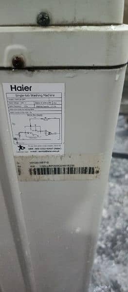 Haier washing machine used 6