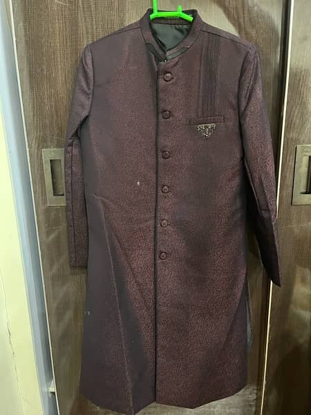 sherwani for wedding and 3 pc suit for sale 1