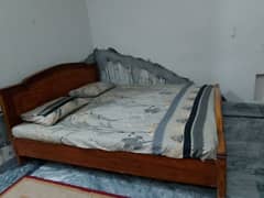 wooden Double bed 0