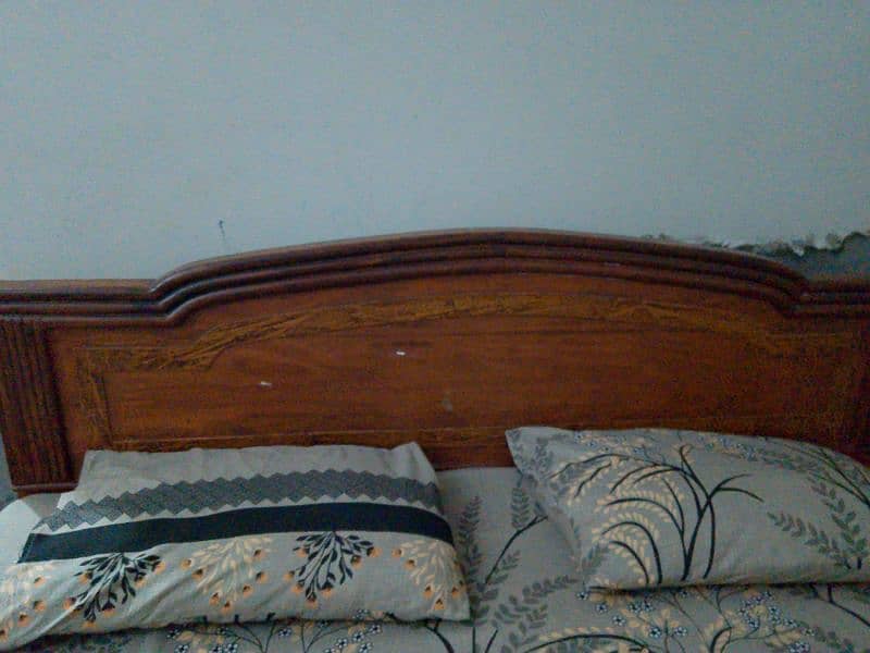 wooden Double bed 2