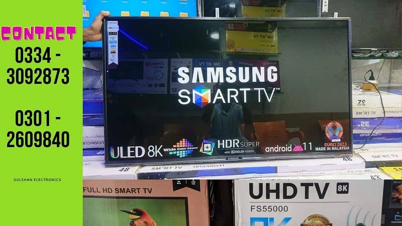 SUPPER MEGA SALE LED TV 65 INCH ANDROID ULTRA SHARP 4K UHD 2