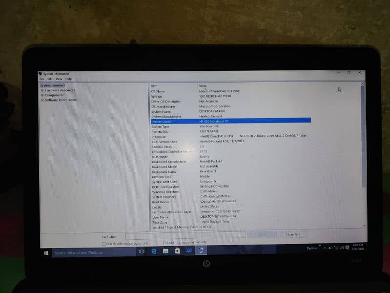 HP 630 notebook pc 0