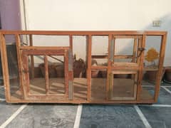 Wooden cage