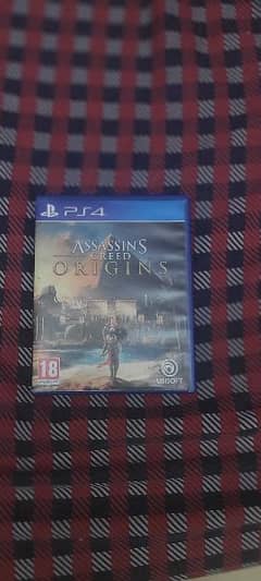 Assassin's creed Origins ps4 game PRICE NEGOTIABLE