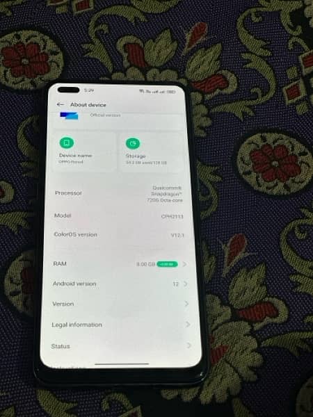 Oppo Reno 4 BranD new Condition 2