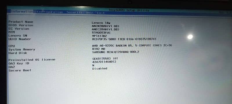 Lenovo 14W AMD A6 - 9220 Radeon Graphics slim laptop for sale 1