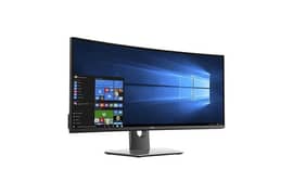 Dell U3417W 34″ 3440×1440 2K Resolution 60Hz 5ms Curved Monitor