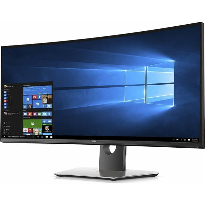 Dell U3417W 34″ 3440×1440 2K Resolution 60Hz 5ms Curved Monitor 1