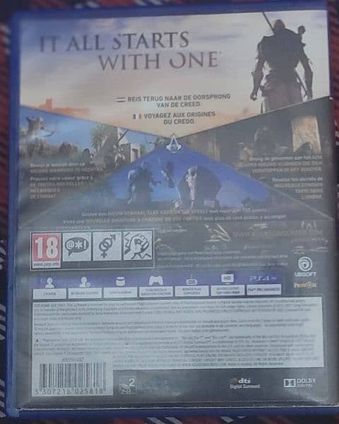 Assassin's creed Origins ps4 game PRICE IS NEGOTIABLE 3