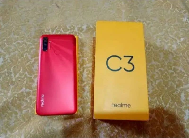 realme c3 gaming phone pta approved hn box or charger bi hn 1