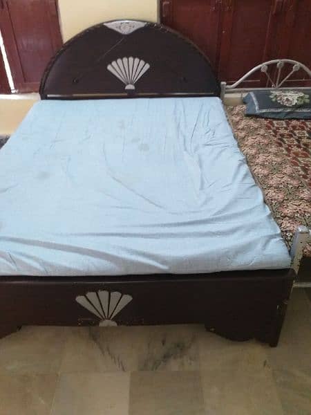 Double bed good condition 0