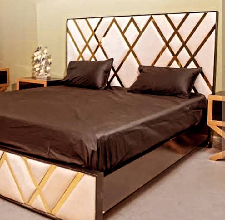 king size bed, dressing, side table include fitting and delivery 1