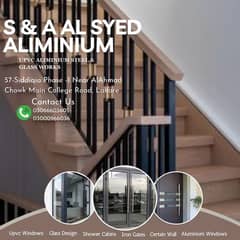 Aluminium & U-Pvc window/Shower cabin/railing/Acrylic sheet/Led mirro