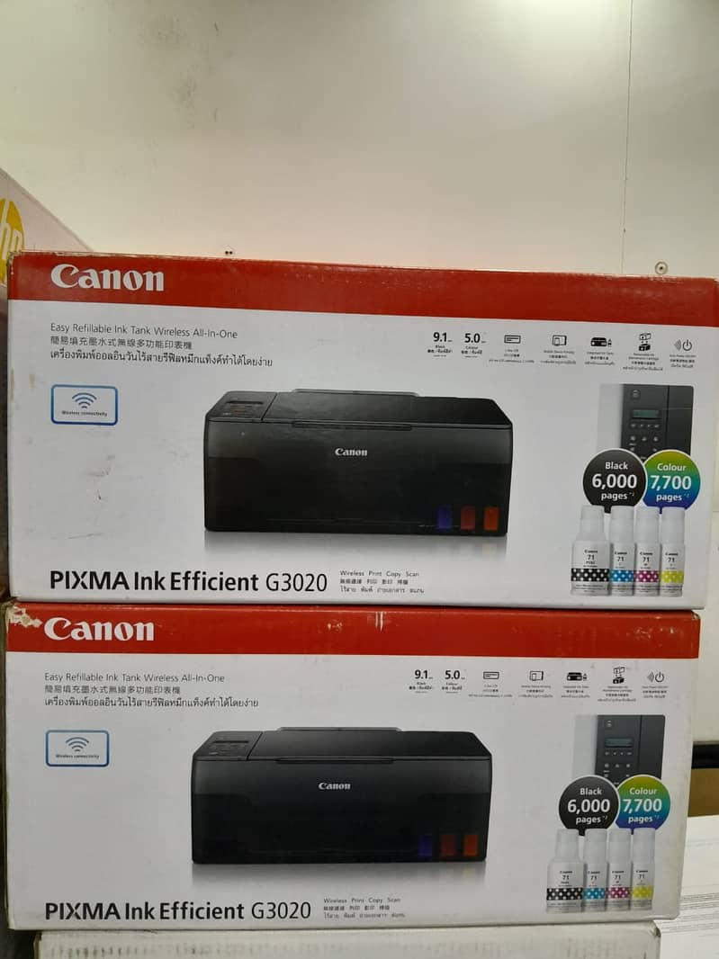 Canon PIXMA Ink Efficient G3020 (WIRELESS) 1