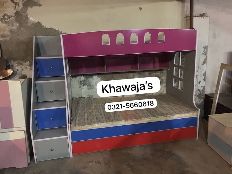 Bunk Bed  ( khawaja’s interior Fix price workshop Rawalpindi 4