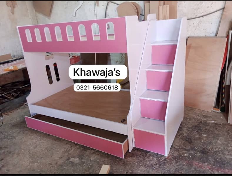 Bunk Bed  ( khawaja’s interior Fix price workshop Rawalpindi 6