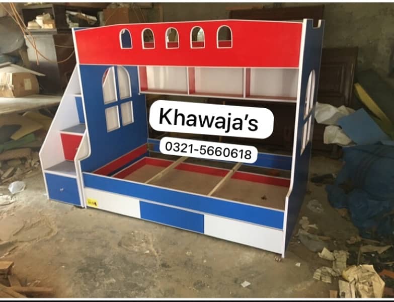 Bunk Bed  ( khawaja’s interior Fix price workshop Rawalpindi 8