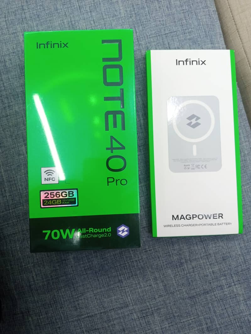 New Box Pack Infinix Note Pro 40 0