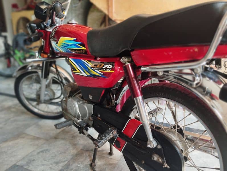 Honda CD 70.2021 Model. Burewala.  03136993307 4