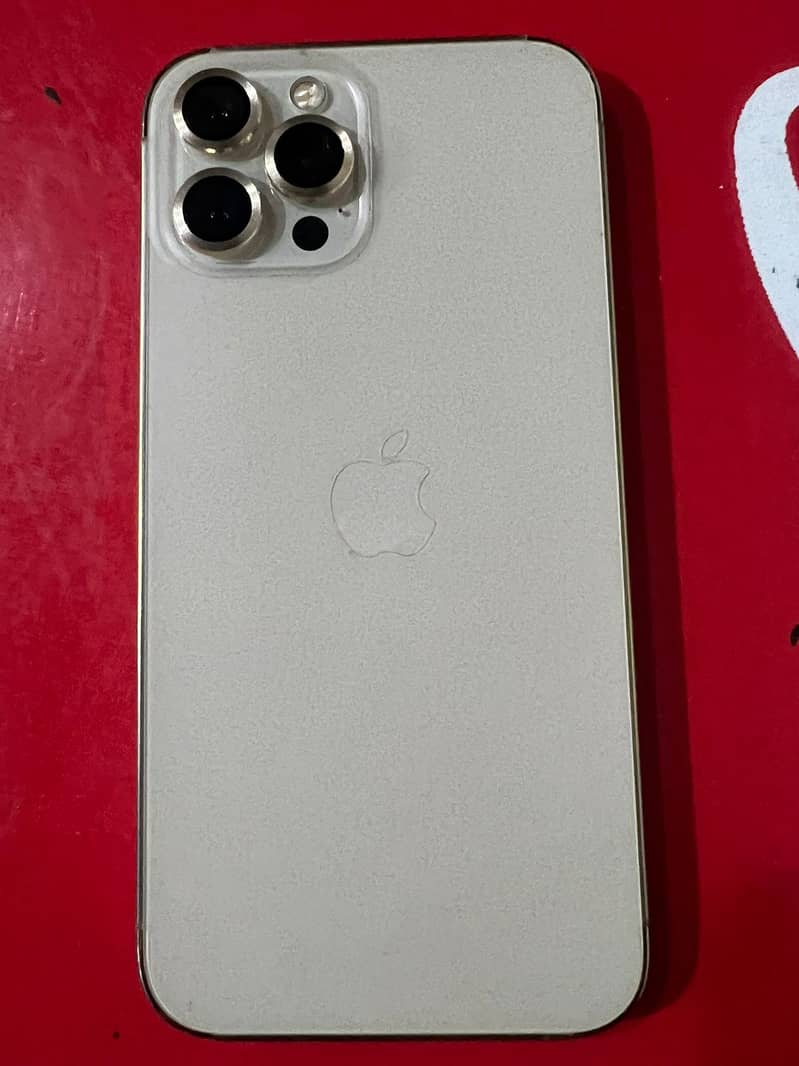 Iphone 12 pro max PTA Approved 128 Gold 1