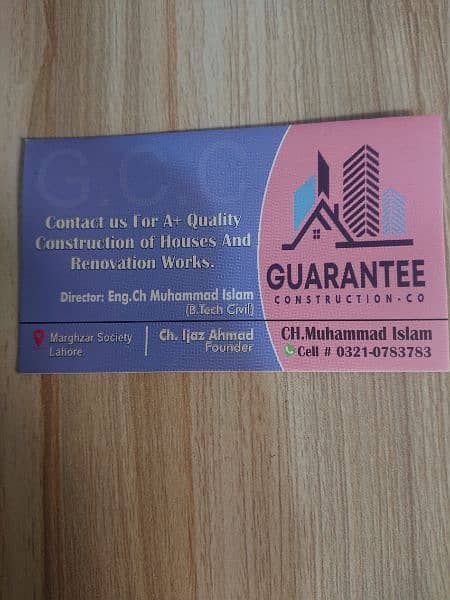 Guarantee Construction Co. 2